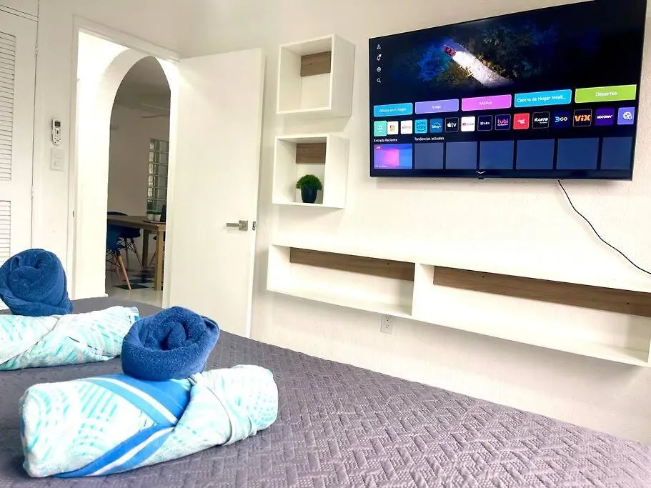 Deco5 Spacious Apartament Downtown Like Home Cancun
